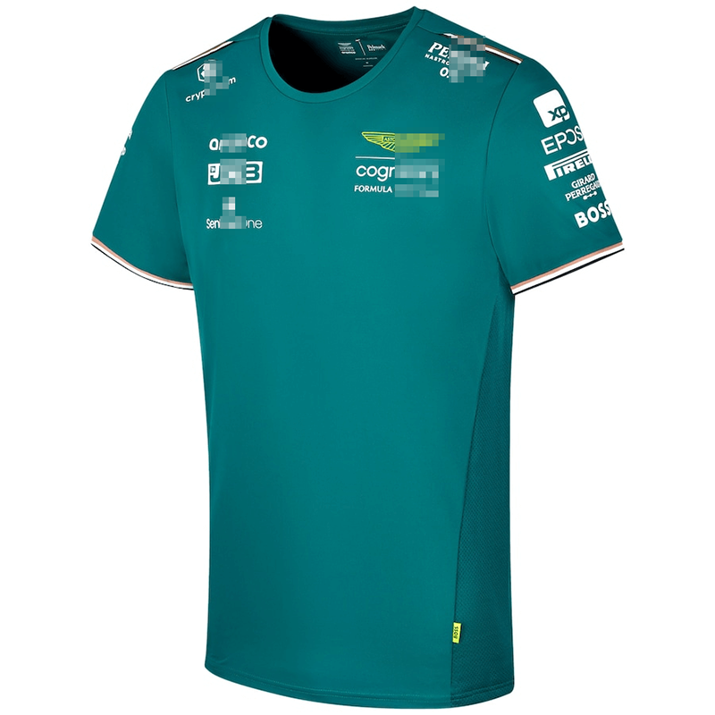 Camiseta Aston Martin Aramco Cognizant F1 Racing Team Verde 2023